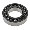 SKF Self-Aligning 2 Row Ball Bearing 60 mm Inside Diameter, 110 mm Outside Diameter, Non-Metallic Cage, Steel 2212 ETN9/C3