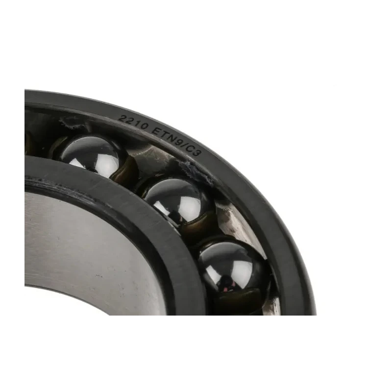 SKF Self-Aligning Ball Bearing 50 mm ID 90 mm OD 23 mm Race Width Open Type Steel Cage 2210 ETN9/C3
