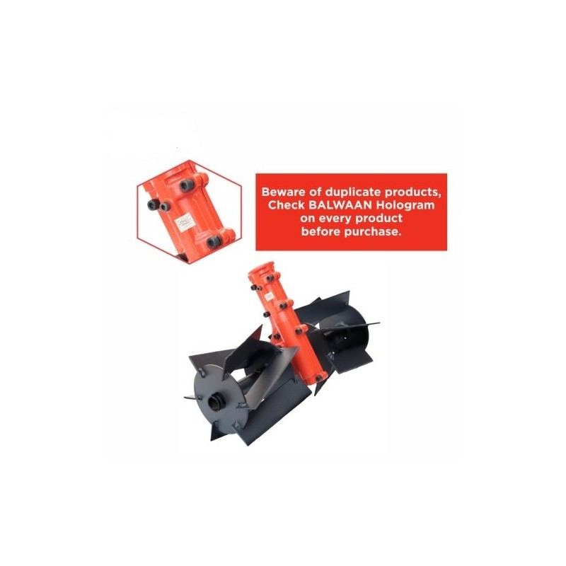 Buy Balwaan Tiller Attachment Cross Type 28MM at lowest price