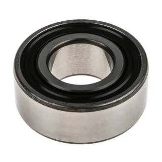 SKF Single Row Deep Groove Ball Bearing 20 mm ID, 42 mm OD, 16 mm Width, C3 Clearance, Sheet Metal Cage 63004-2RS1/C3