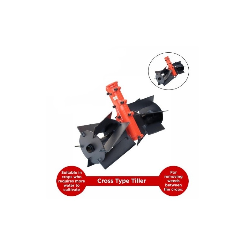 Buy Balwaan Tiller Attachment Cross Type 28MM at lowest price