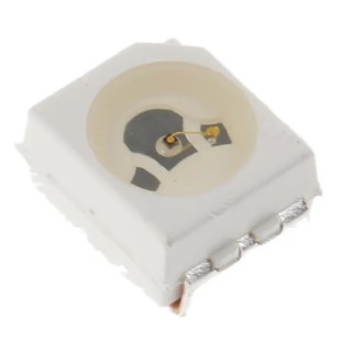 Broadcom 1.9 V Red LED PLCC 2 Surface Mount High Brightness 100 mcd HSMC-A100-Q00J1