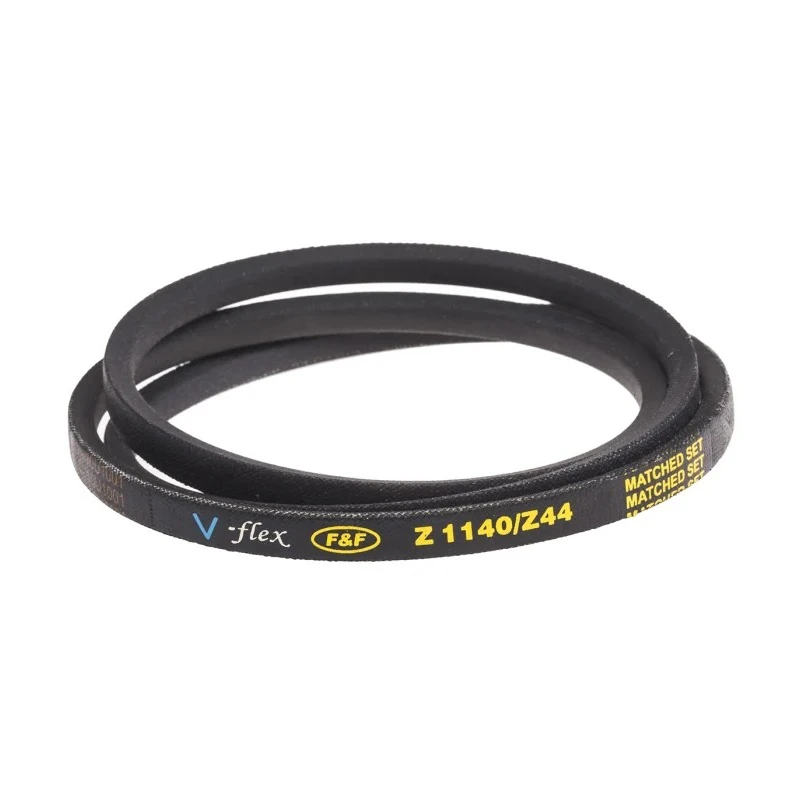 RS PRO Z Section Classical Drive Belt Polyester Cord Polyethylene Terephthalate Rubber Material 1158mm Outside 472-064