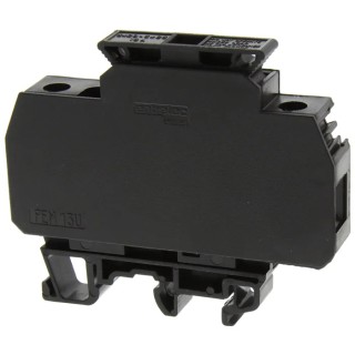 Entrelec MU Series Fused DIN Rail Terminal Black, 10mm², 16mm², 1-Level Fused, Screw Termination 1SNA199011R1600