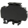 Entrelec MU Series Fused DIN Rail Terminal Black, 10mm², 16mm², 1-Level Fused, Screw Termination 1SNA199011R1600