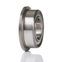 RS PRO Flanged Radial Deep Groove Ball Bearing 5 mm ID, 11 mm OD, Double Shielded Steel Cage SF685ZZ