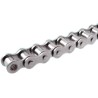 Wippermann Stainless Steel 06B-1 Roller Chain, 5 m Length, 8.66 mm Pin Length, 455 Series, ISO 606 (DIN 8187) 455RF