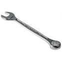 Facom Combination Spanner 4 to 41 mm Size Range, 295 mm Overall Length, Satin Chrome Finish 440.27