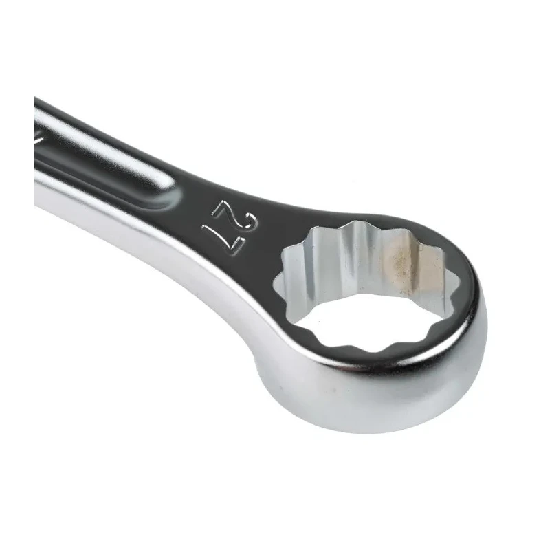 Facom Combination Spanner 4 to 41 mm Size Range, 295 mm Overall Length, Satin Chrome Finish 440.27