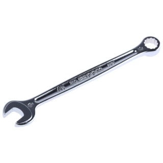 Facom Combination Spanner 4 to 41 mm Satin Chrome Finish 12-Point 15° Offset Angle 138mm Overall Length 440.9