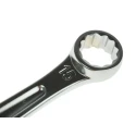 Facom Combination Spanner 4 to 41 mm, 185mm Overall Length Satin Chrome Finish 12 Point Offset Angle 15° 440.15