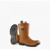 Dunlop Black Stainless Steel Toe Capped Unisex Safety Boots Size 10 EU 44 EN ISO 20345:2011 S5 CI CR SRC ASTM LJ2HR42