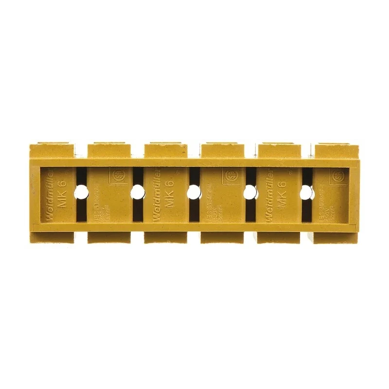 Weidmüller SAK Series Non-Fused Terminal Block, 6-Way, 690V, 41A Current, Screw Mount, Melamine Body, Nickel 7906260000