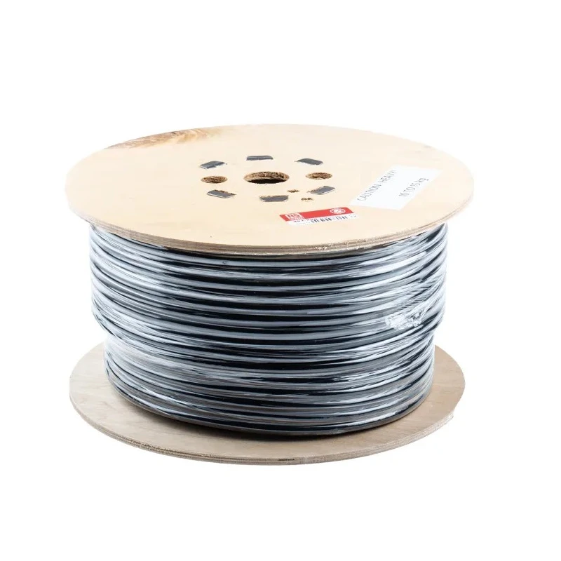 RS PRO 3 Core Power Cable Black 1.5mm² 70°C 100 m PVC Jacket H05VV-F 491-998