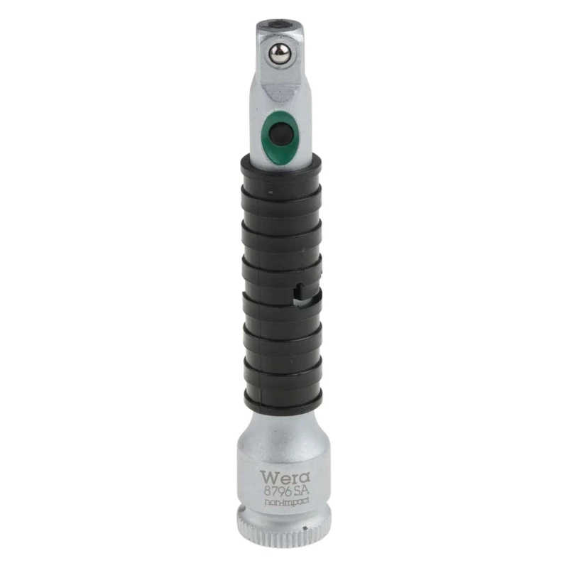 Wera 1/4" Zyklop Flexible-Lock Locking Extension with Free-Turning Sleeve, 75mm 05003530001