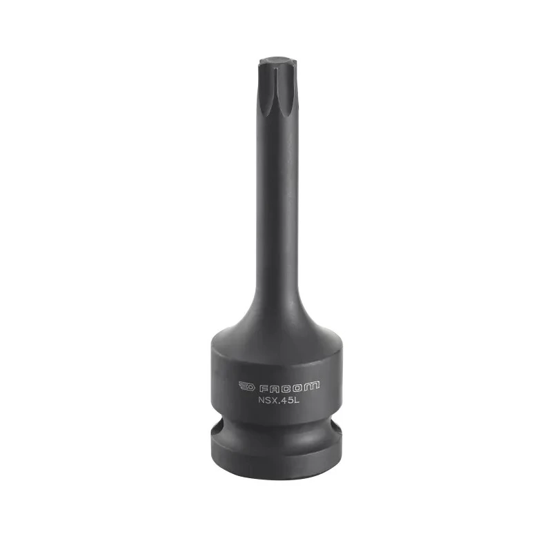 Facom 25 mm Torx Impact Socket 1/2 in Drive, 78mm Length NSX.25L