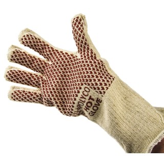Polyco Healthline Hot Glove White Cotton Nitrile Coated Work Gloves Size 9 4 Gloves per Set 9011