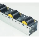 Interroll Heavy Duty Conveyor Roller Track 50 mm Diameter, 51.3 mm Width, 2002 mm Length BU50(19WHEELS)
