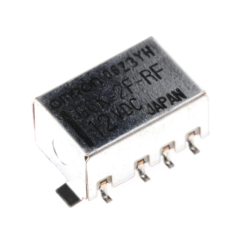 Omron Surface High Frequency Relay 12V DC Coil 100mW Power DPDT Contact Configuration, 1 GHz Max Coil G6K-2F-RF DC12