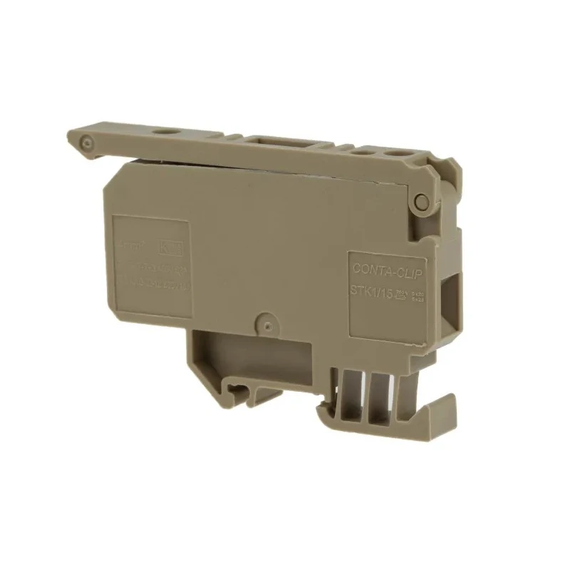 RS PRO 16A Rail Mount Fuse Holder for 5 x 20 mm Fuse, Screw Terminal, 600V ac 501-809