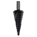 EXACT High Speed Steel Hex Shank Step Drill Bit 4 to 12 mm Titanium Aluminium Nitride Coated 4407023