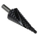 EXACT High Speed Steel Hex Shank Step Drill Bit 4 to 12 mm Titanium Aluminium Nitride Coated 4407023