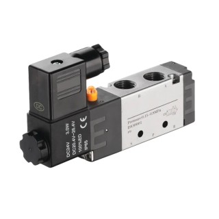 RS PRO Pneumatic Solenoid Valve 5/2 Pilot Manifold Stand Alone 24V 8 Bar 5 Ports 235-1246