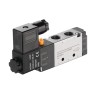 RS PRO Pneumatic Solenoid Valve 5/2 Pilot Manifold Stand Alone 24V 8 Bar 5 Ports 235-1246
