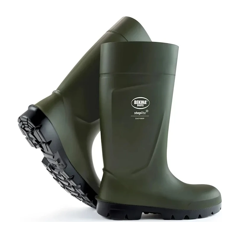 Bekina Steplite EasyGrip Steel Toe Capped Unisex Safety Wellington Boot EU Size 43 UK Size 9 US Size 10 PAN3P/9180AZ122/43