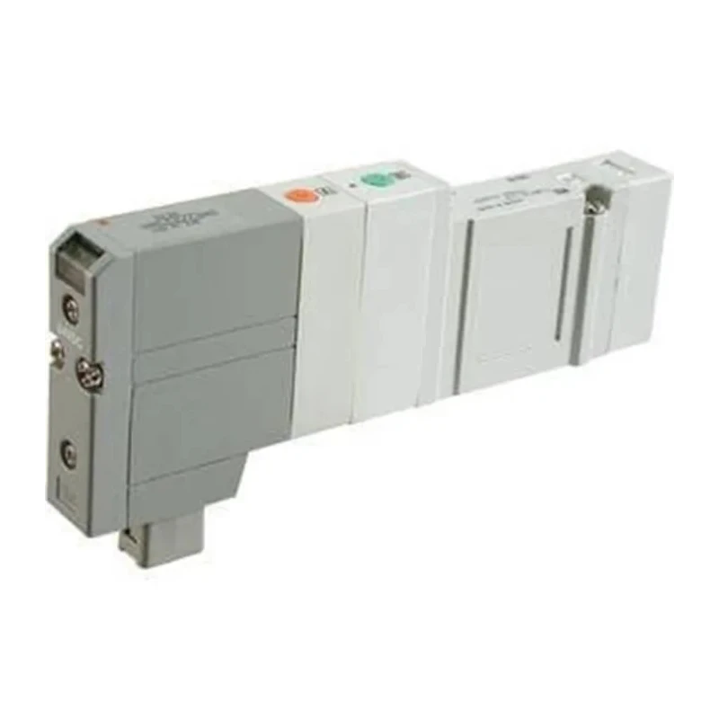 SMC Solenoid Valve 1/4 in NPT 24V Double Solenoid 5 Ports Die Cast Aluminium Body SV2200-5FUD