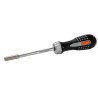 Bahco Ratcheting Screwdriver Bit Set 255mm Length 1/4 Inch Drive Stainless Steel 7 Pieces 808050