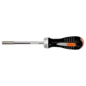 Bahco Ratcheting Screwdriver Bit Set 255mm Length 1/4 Inch Drive Stainless Steel 7 Pieces 808050