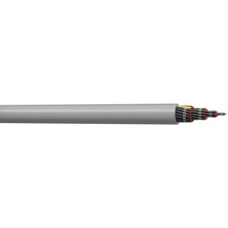 AXINDUS CAELIFLEX Control Cable, 2 Cores, 0.75mm² 18 AWG, Unscreened, 50 m, Grey Polyvinyl Chloride Sheath 1020075T5000
