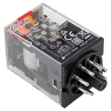 Omron Power Relay, 24V AC Coil Voltage, 10A Switching Current, DPDT Contact Configuration MKS2PIN 24VAC