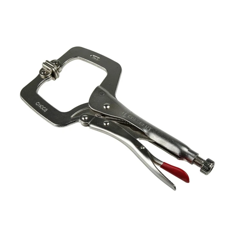 Crescent Locking Plier Cushion Grip Alloy Steel Nickel Plated 279mm Overall C11CCSV