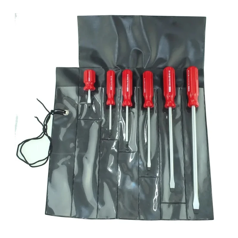 RS PRO Pozidriv and Slotted Standard Screwdriver Set 6-Piece 539-902