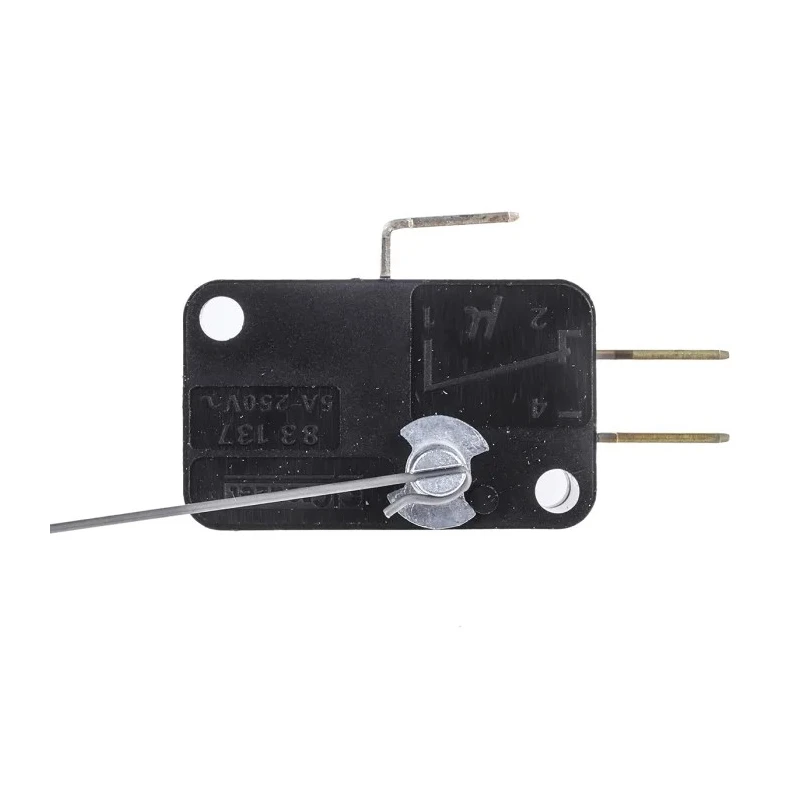 Crouzet Lever Micro Switch, Quick Connect Terminal, SPDT, 5A 250VAC, Polyamide Housing, Model 83137004