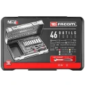 Facom 46-Piece 1/4 in Hexagon Ratchet Socket Set R.2BLPB