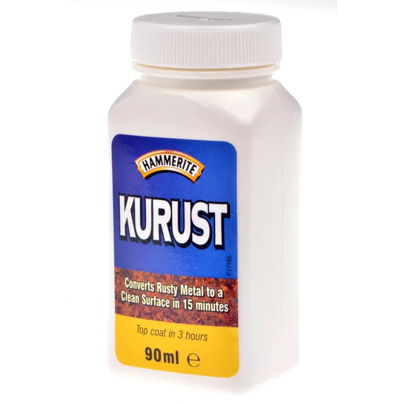 Hammerite Rust & Corrosion Inhibitor White 90 ml Bottle Kurust HAM6700244