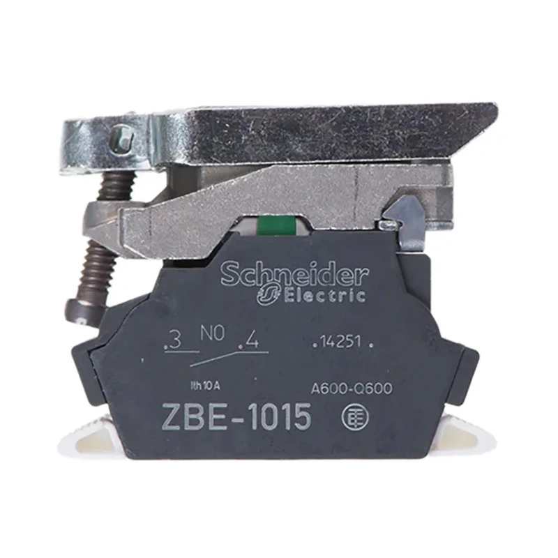 Schneider Electric Harmony XB4 Series Contact Block 1 NO/1 NC, Screw Clamp Terminals, 10A Current Rating ZB4BZ1055