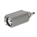 SMC 15 mm Pneumatic Piston Rod Cylinder Double Acting Panel Mount Aluminium Body 58.5mm Length Stroke 15mm CDJP2B16-15D