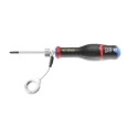 Facom Standard Pozidriv Screwdriver PZ3 Tip 150 mm Blade Silicon Carbon Bi Material Grip AND3X150SLS
