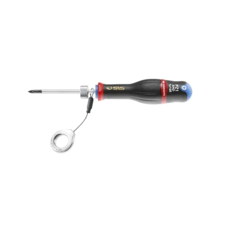 Facom Standard Pozidriv Screwdriver PZ3 Tip 150 mm Blade Silicon Carbon Bi Material Grip AND3X150SLS