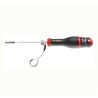 Facom Standard Slotted Screwdriver, 150 mm Silicon Carbon Blade, 259 mm Overall, Insulated, Bi Material Grip AN4X150SLS
