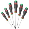 Facom Torx Standard Screwdriver Set 6-Piece ATX.J6, Tri-Coated Blade, CNC Machined Tips, Chemical Resistant Handles
