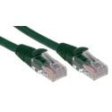 RS PRO Cat5e Ethernet Cable 1 m Green RJ45 Male to RJ45 Male U/UTP Low Smoke Zero Halogen 556-449