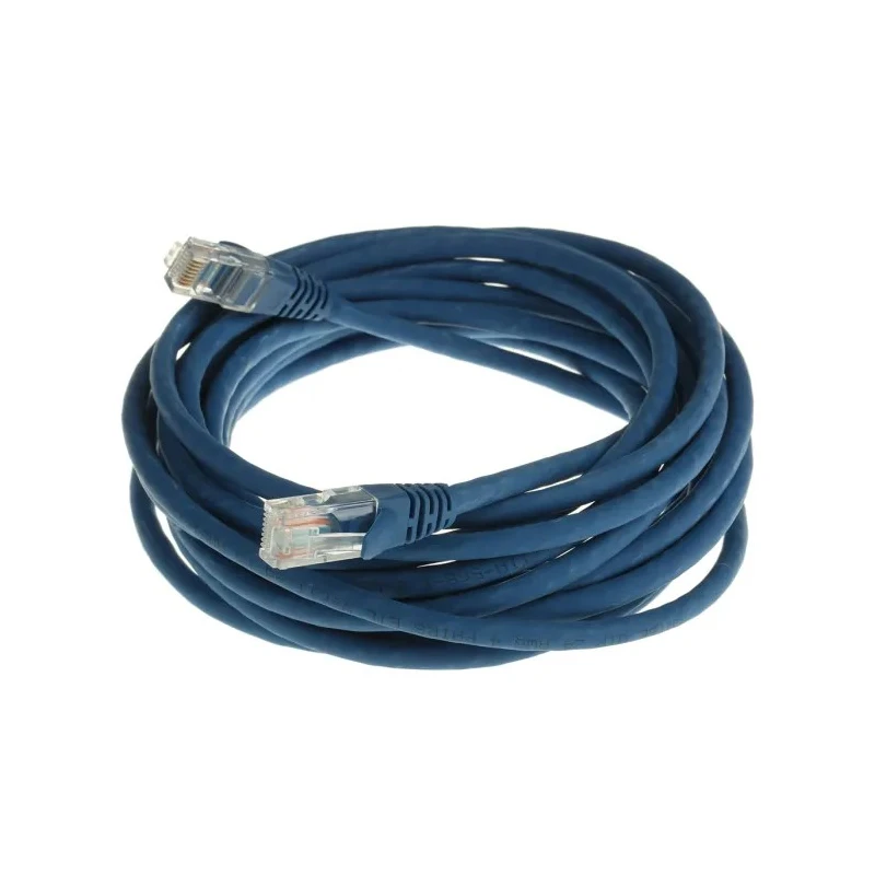 RS PRO Cat5e Ethernet Cable 5 m Blue RJ45 Male to RJ45 Male U/UTP Low Smoke Zero Halogen 556-922