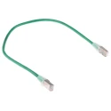 RS PRO Cat5e Ethernet Cable, 0.5 m, Green RJ45 Male to RJ45 Male F/UTP PVC 557-008
