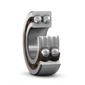 SKF Double Row Deep Groove Ball Bearing 40 mm ID 80 mm OD 23 mm Width Non-Metallic Cage Steel Balls Open End 4208 ATN9