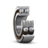SKF Double Row Deep Groove Ball Bearing 40 mm ID 80 mm OD 23 mm Width Non-Metallic Cage Steel Balls Open End 4208 ATN9